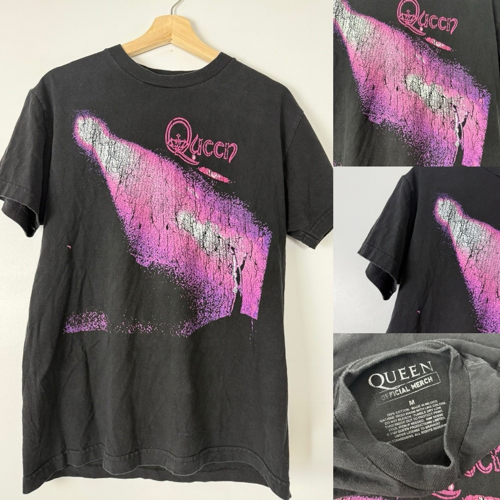 Y2K 2019 Queen Shirt Rock Band Shirt Womens Size Medium Concert‎